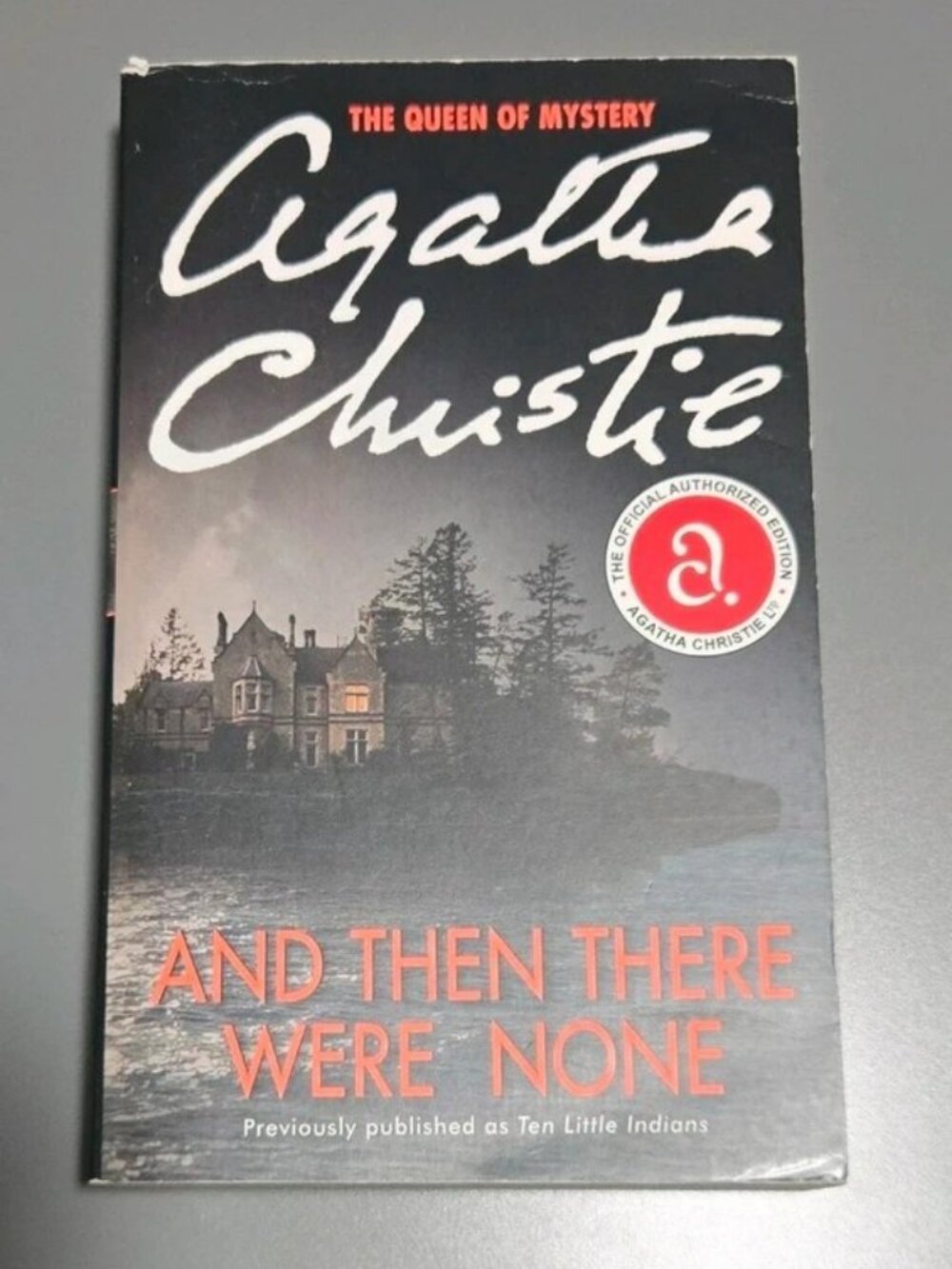 And Then There Were None by Agatha Christie, Paperback, Mystery, HarperCollins
